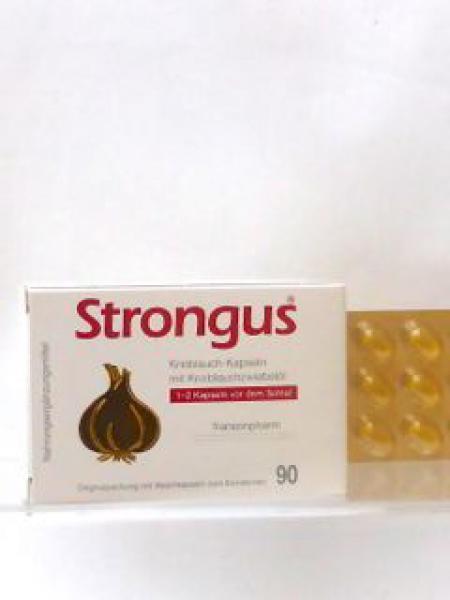 Strongus ätherische Knoblauchöl Kapseln